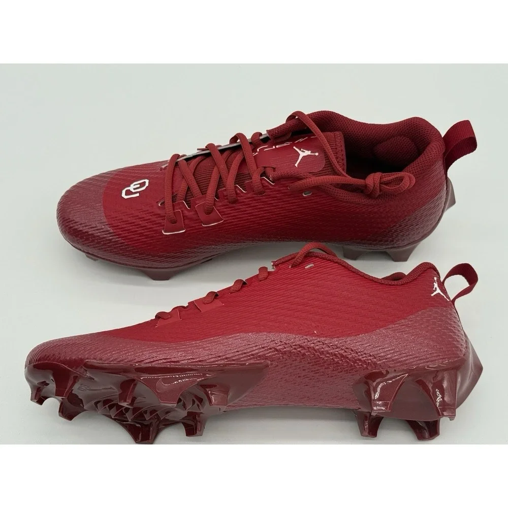 Size 10- Jordan Vapor Edge Speed 360 2 Oklahoma Sooners PE FJ5715-600 No Box Lid